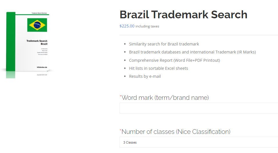 Trademark Search Brazil