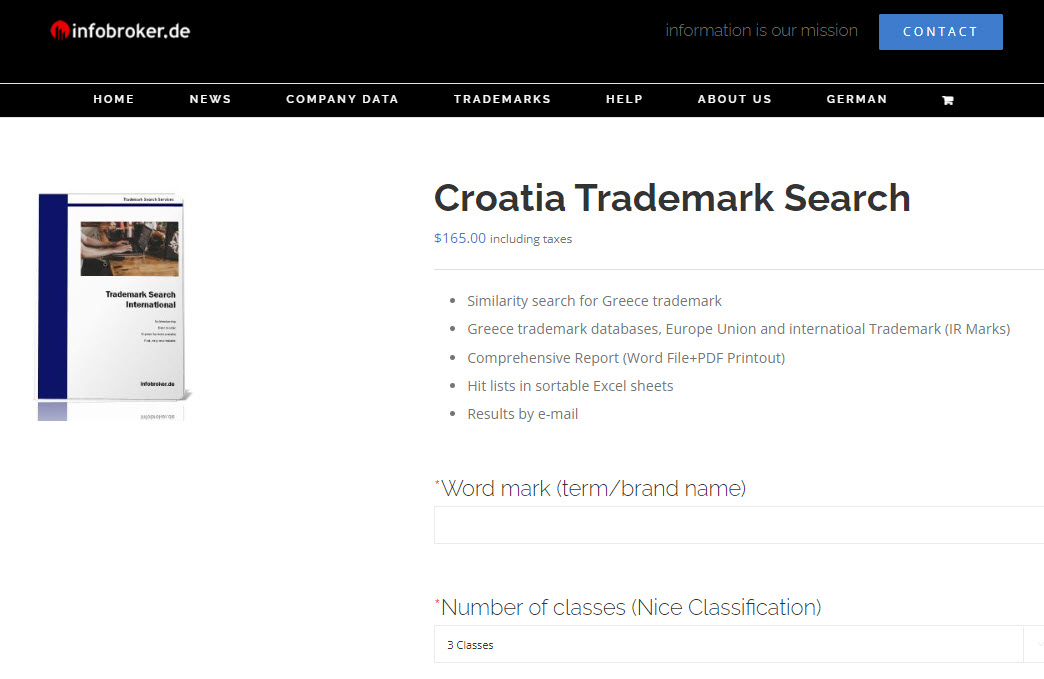 Trademark Search Croatia
