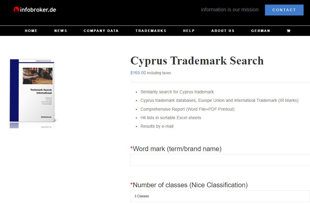 Trademark Search Cyprus
