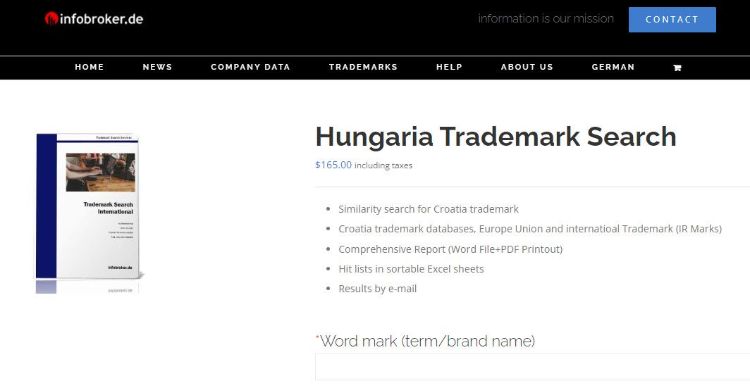 Trademark Search Hungary