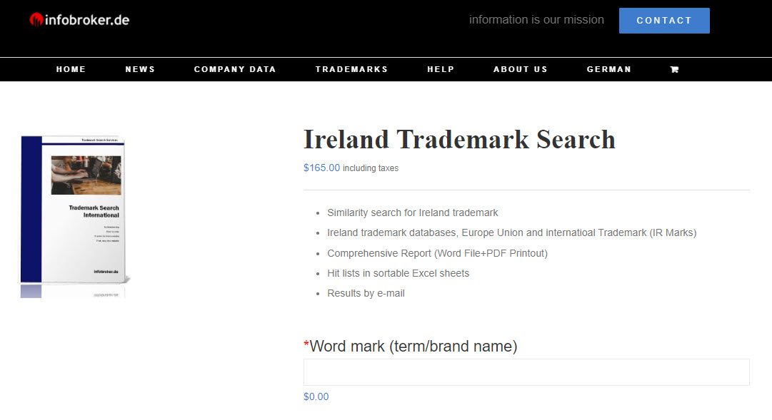 Trademark Search Ireland