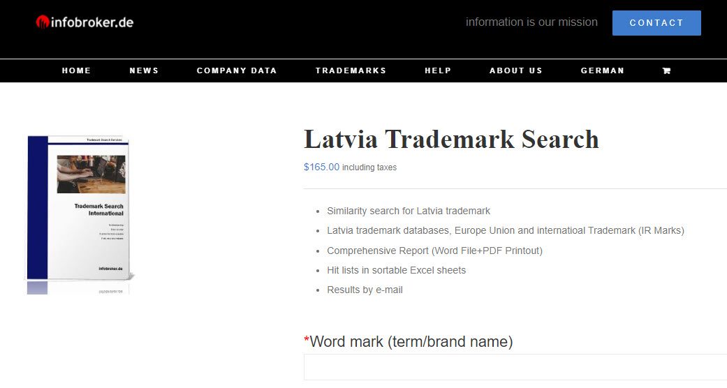 Trademark Search Latvia