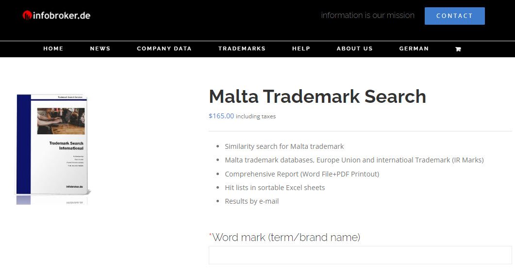 Trademark Search Malta
