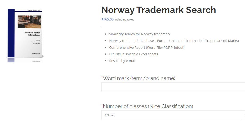 Trademark Search Norway - Scandinavia