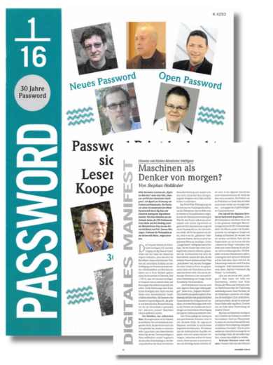 Open Password Magazine Cover 2016